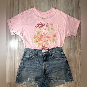 Cute strawberry shortcake brand top vintage